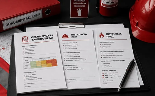 Dokumentacja instrukcji bezpieczeństwa pożarowego – KENDOS